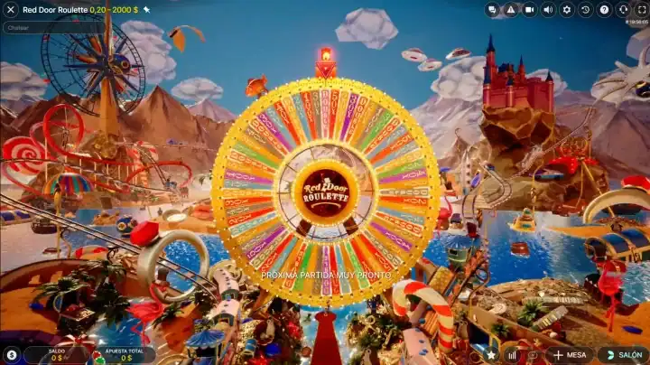 Crazy Time en Ruleta Puerta Roja